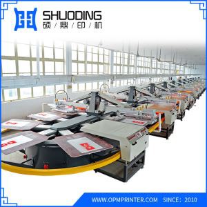 Automatisk roterende skjermutskriftsmaskin